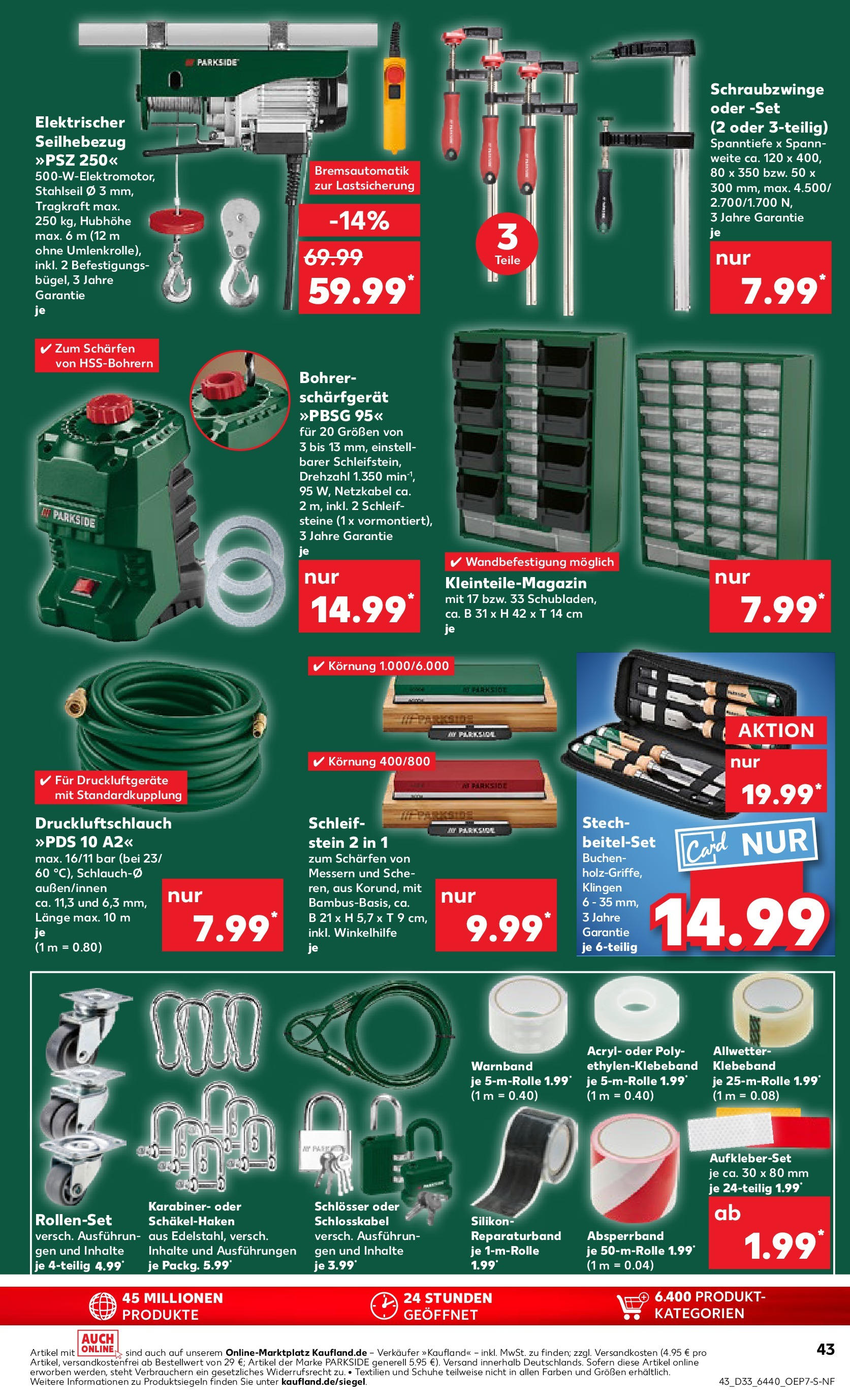 Prospekt Kaufland ab 14.08.2025 » Angebote Online zum Blättern | Seite: 43 | Produkte: Hose