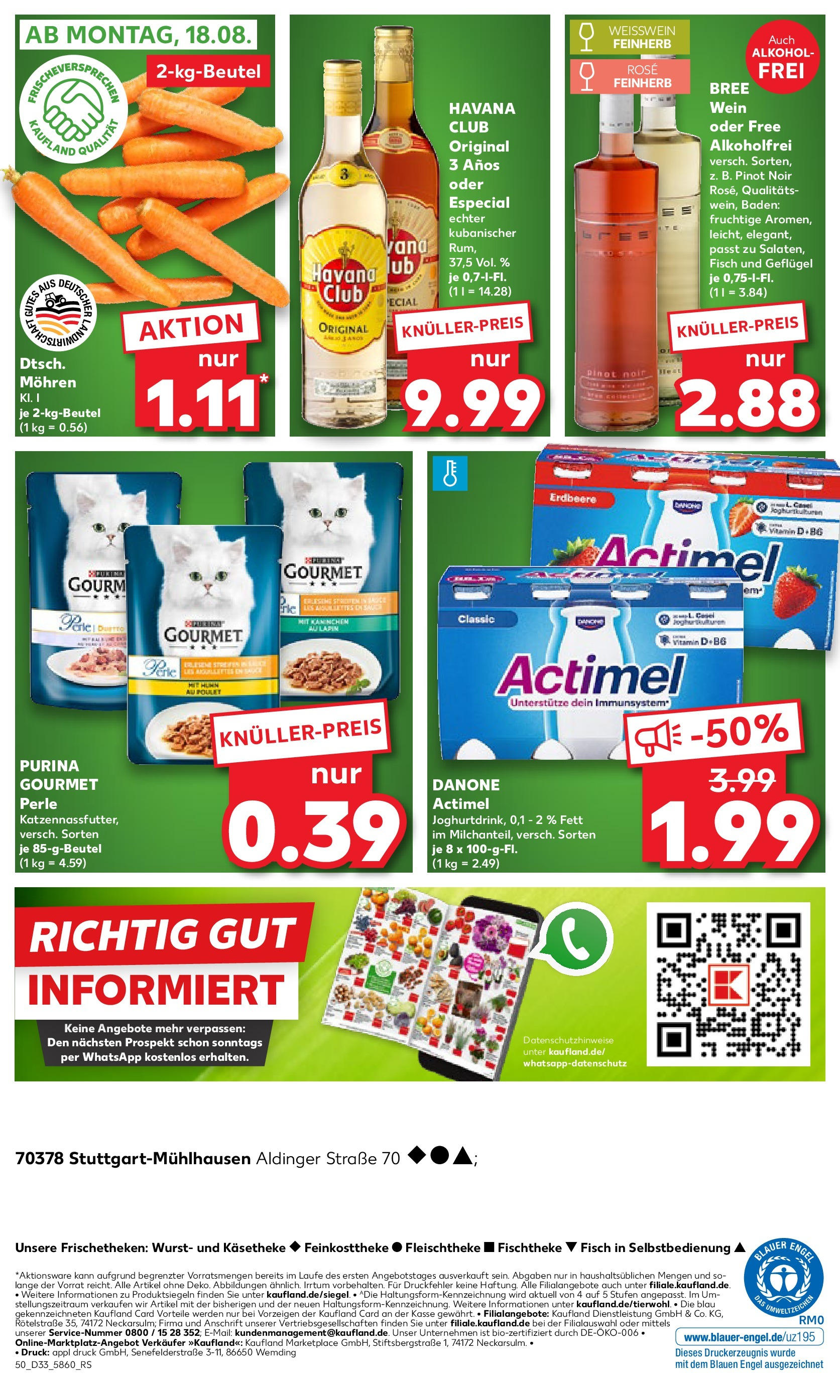 Prospekt Kaufland ab 14.08.2025 » Angebote und Werbung Online | Seite: 50 | Produkte: Havana club, Rum, Fisch, Wein Prospekt Kaufland ab 14.08.2025 » Angebote Online zum Blättern | Seite: 50 | Produkte: Havana club, Rum, Fisch, Wein