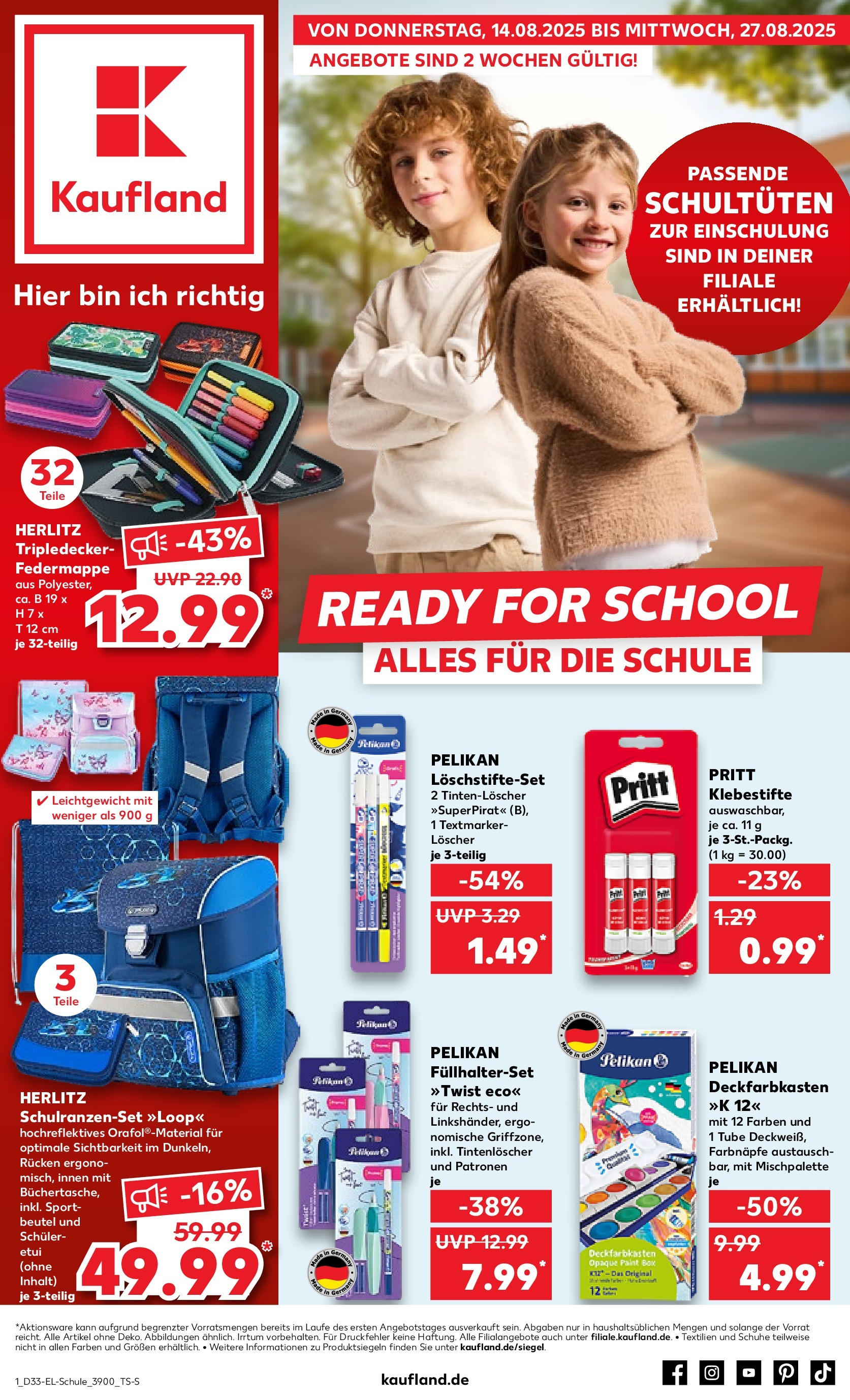 Prospekt Kaufland ab 14.08.2025 » Angebote und Werbung Online | Seite: 61 Prospekt Kaufland ab 14.08.2025 » Angebote Online zum Blättern | Seite: 61