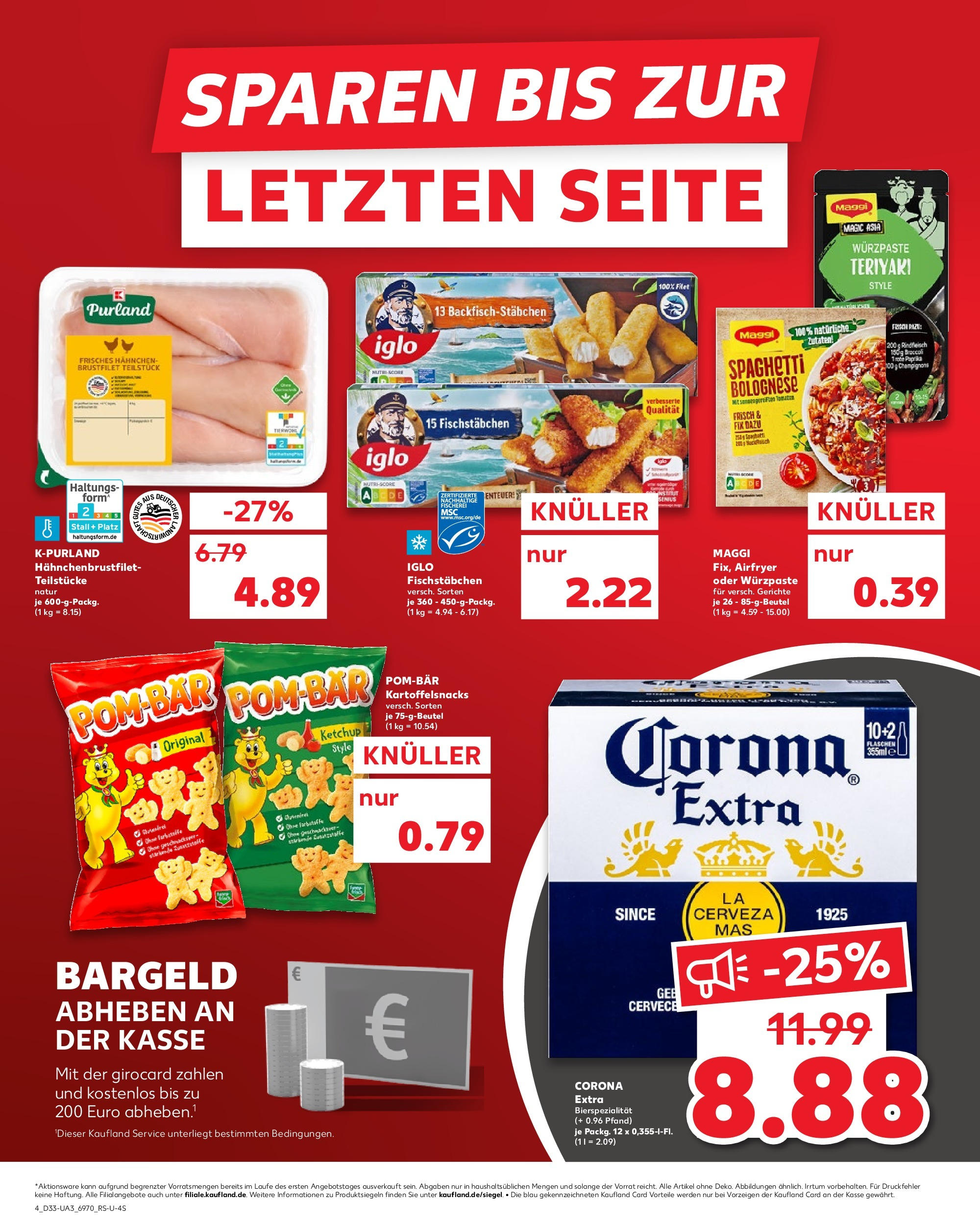 Prospekt Kaufland ab 14.08.2025 » Angebote und Werbung Online | Seite: 4 | Produkte: Sony, Maggi, Champignons, Paprika Prospekt Kaufland ab 14.08.2025 » Angebote Online zum Blättern | Seite: 4 | Produkte: Sony, Maggi, Champignons, Paprika