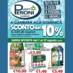Supermercati Peroni Sconto del 10% - al 27.08.2025