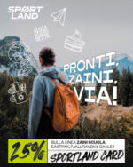 Sportland Pronti,zaini,via! - al 31.08.2025