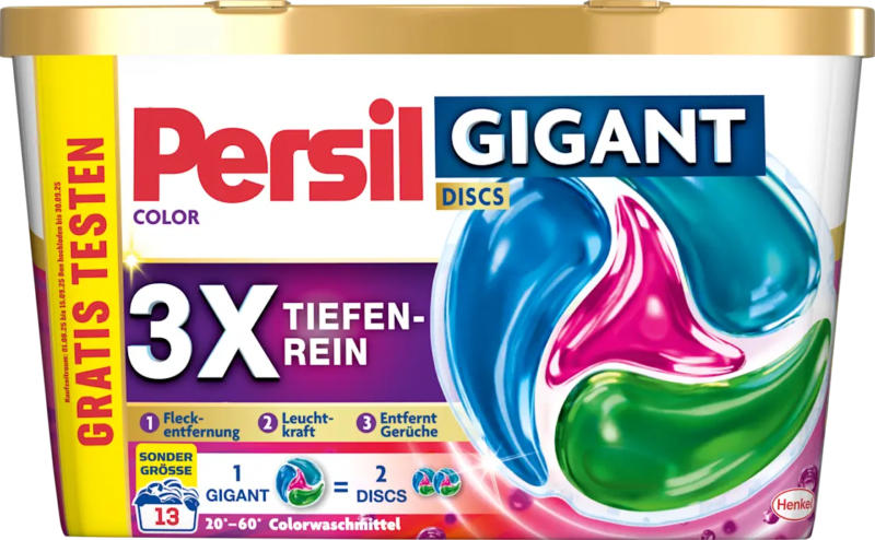 Persil Colorwaschmittel Gigant Discs