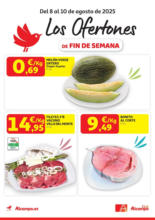 Del 8 al 10 de agosto