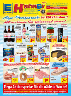 Entdecke - Edeka Hahner: Wochenangebote gültig ab dem 10.08.2025
