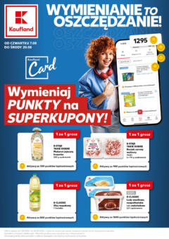 Pogląd oferty "Kaufland gazetka - Superkupony" - ważna od 07.08.2025