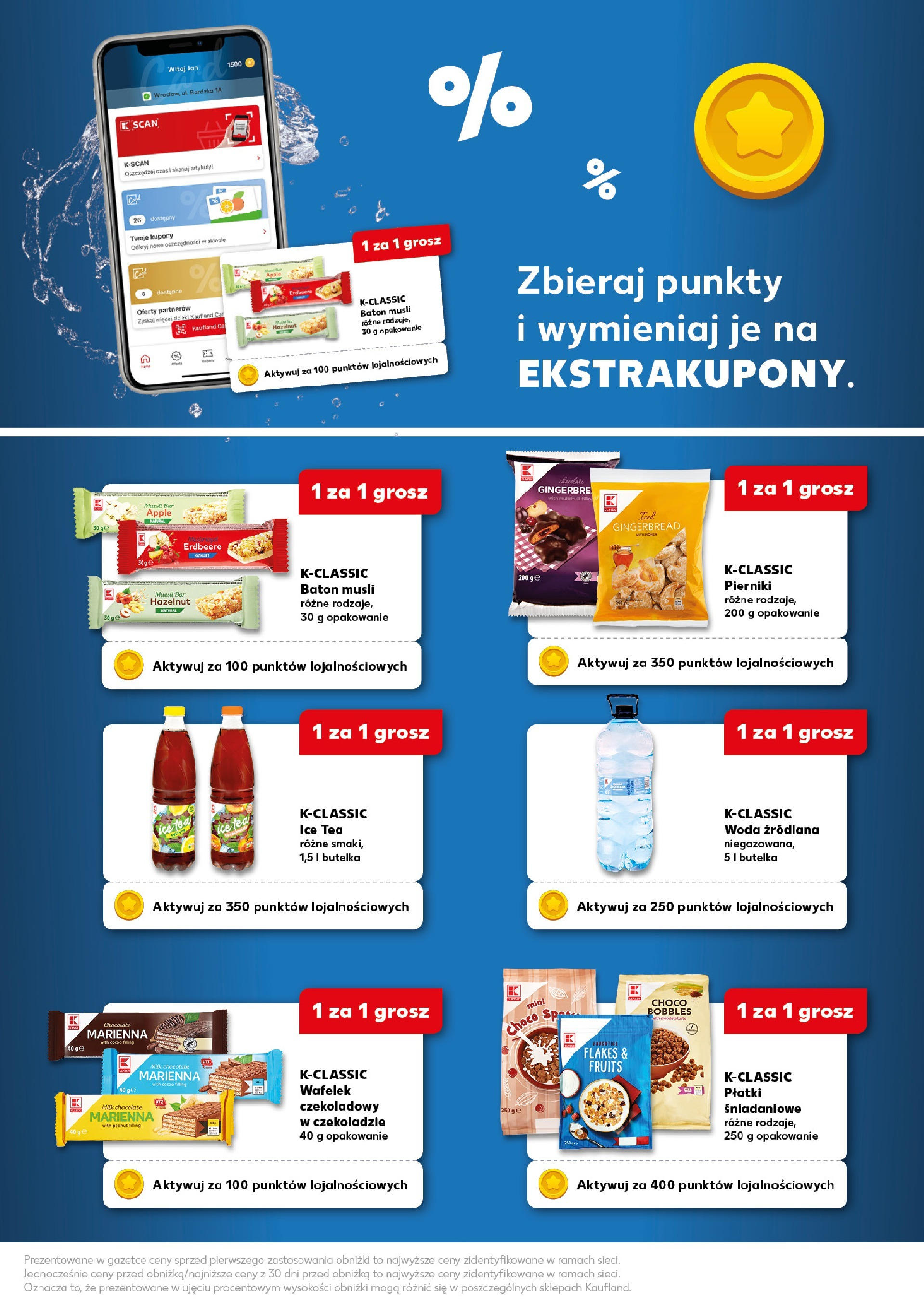 Kaufland gazetka - Superkupony od 07.08.2025 - od jutra PDF | Strona: 4 | Produkty: Pierniki, Ice Tea, Musli, Woda