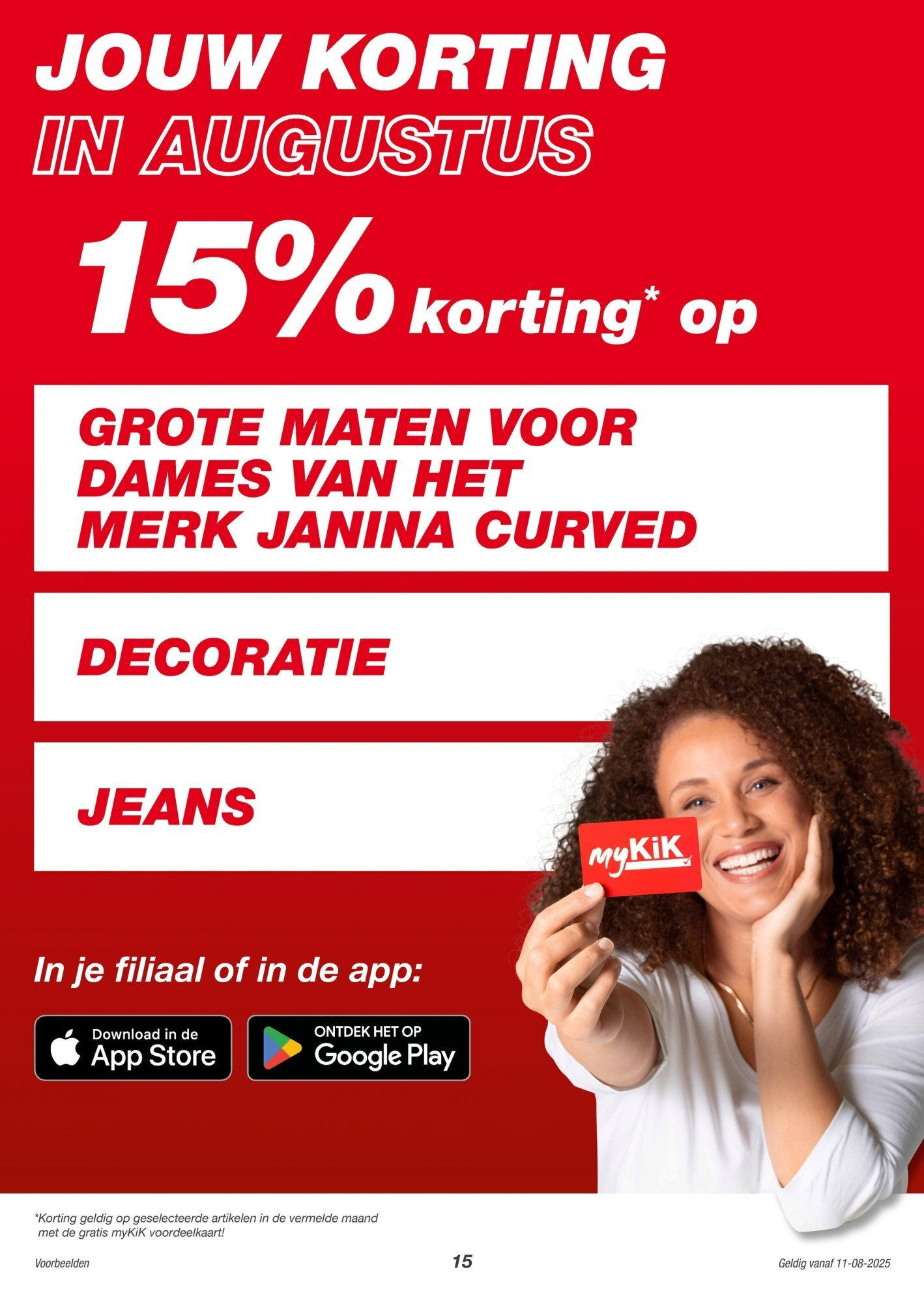 KiK folder vanaf 10-08-2025 || NIEUWE | Pagina: 15
