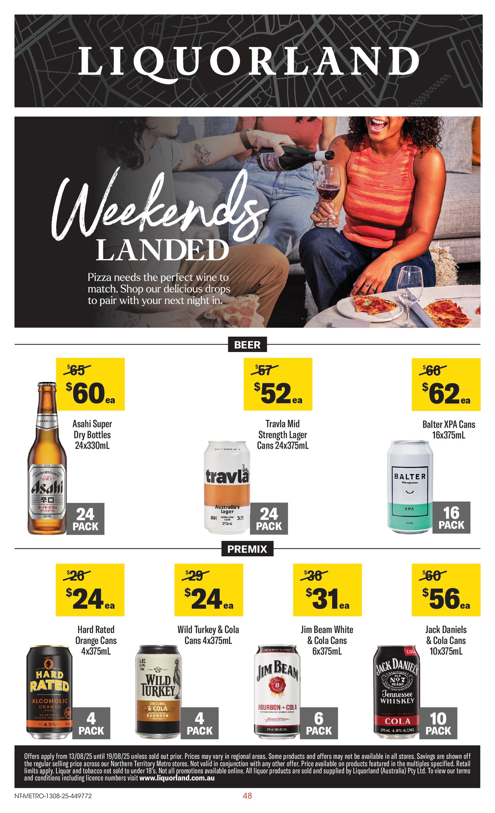 ﻿﻿Coles catalogue valid from 13/08/2025 > Online Australia | Page: 48 | Products: Fence, Wine, Whiskey, Turkey
