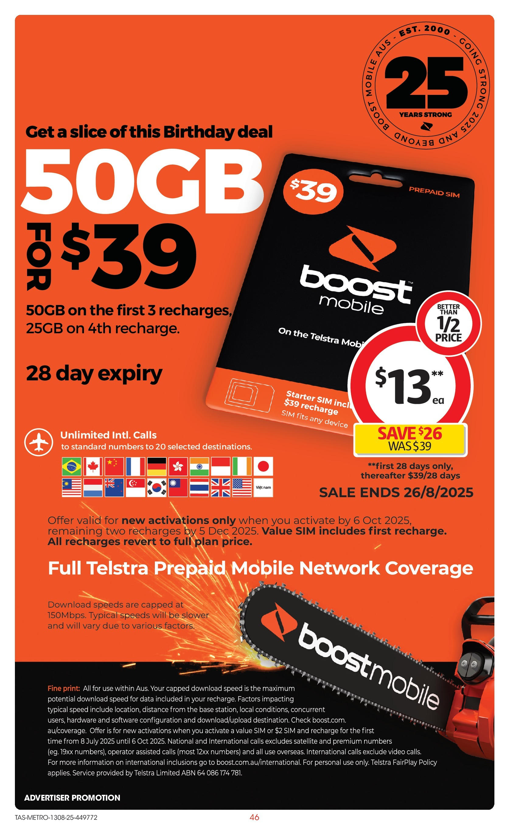 ﻿﻿Coles catalogue valid from 13/08/2025 > Online Australia | Page: 46 | Products: Device, Satellite, Mobile