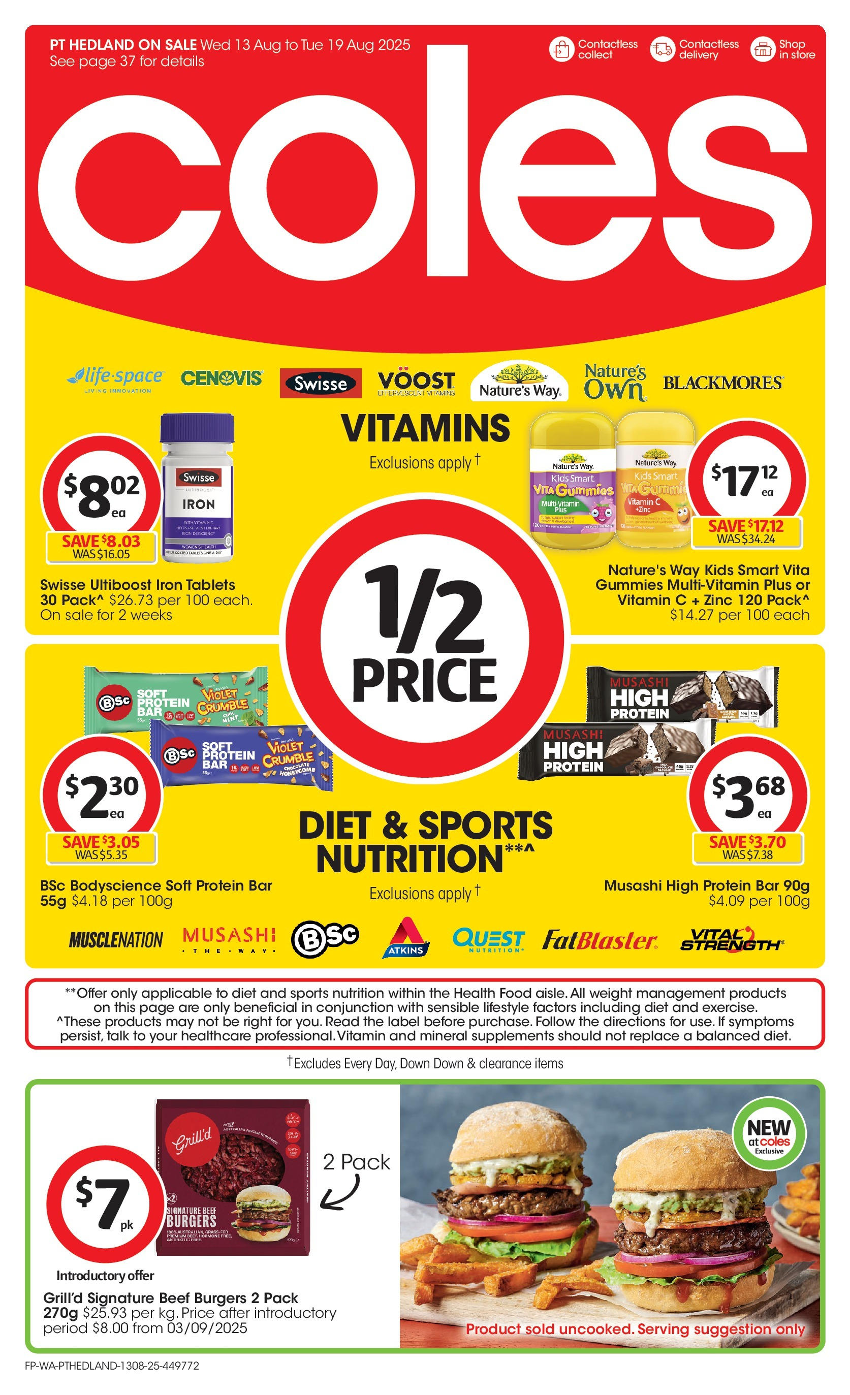 Coles catalogue valid from 13/08/2025 - page 1