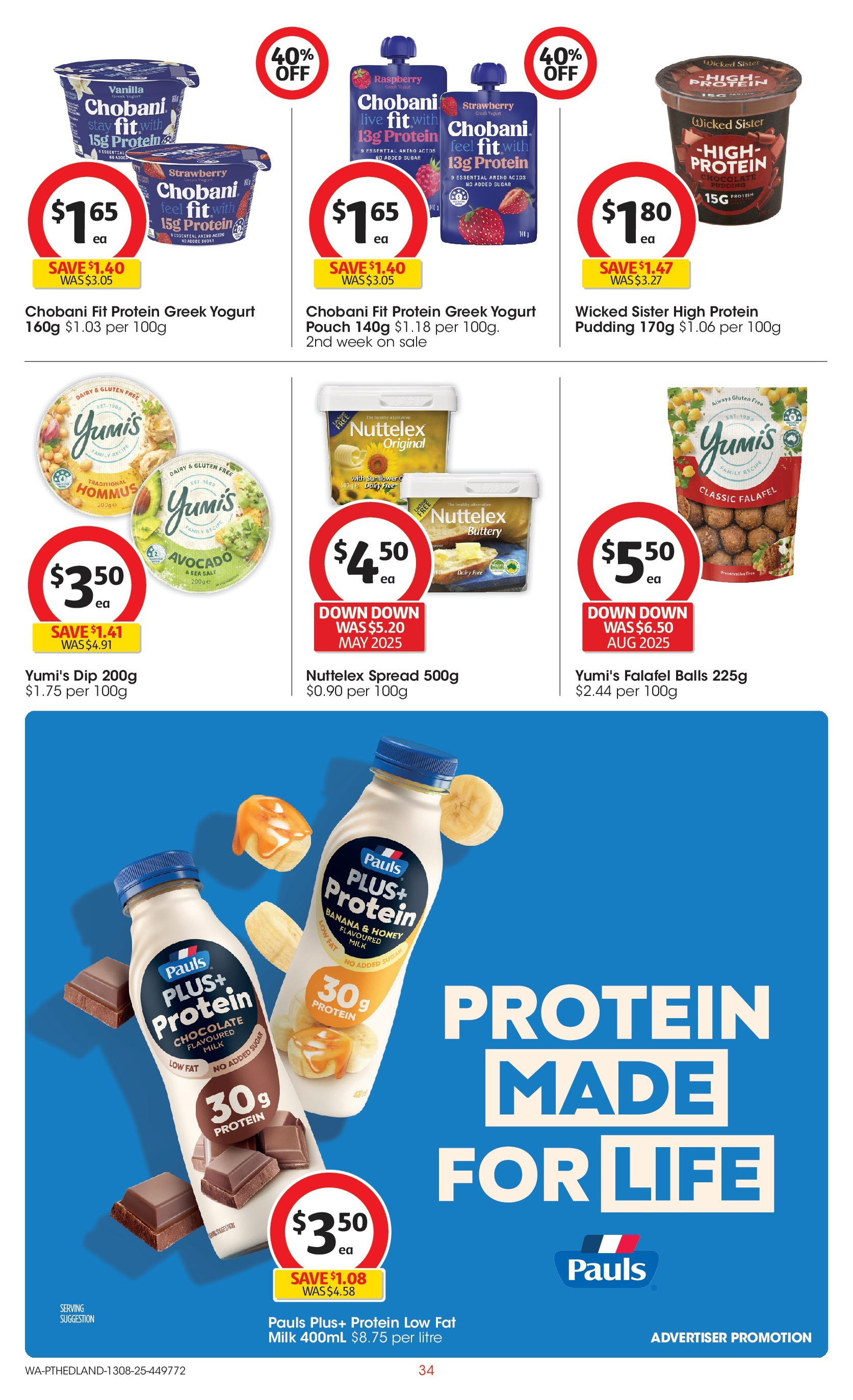 ﻿﻿Coles catalogue valid from 13/08/2025 > Online Australia | Page: 34 | Products: Dairy, Honey, Avocado, Raspberry