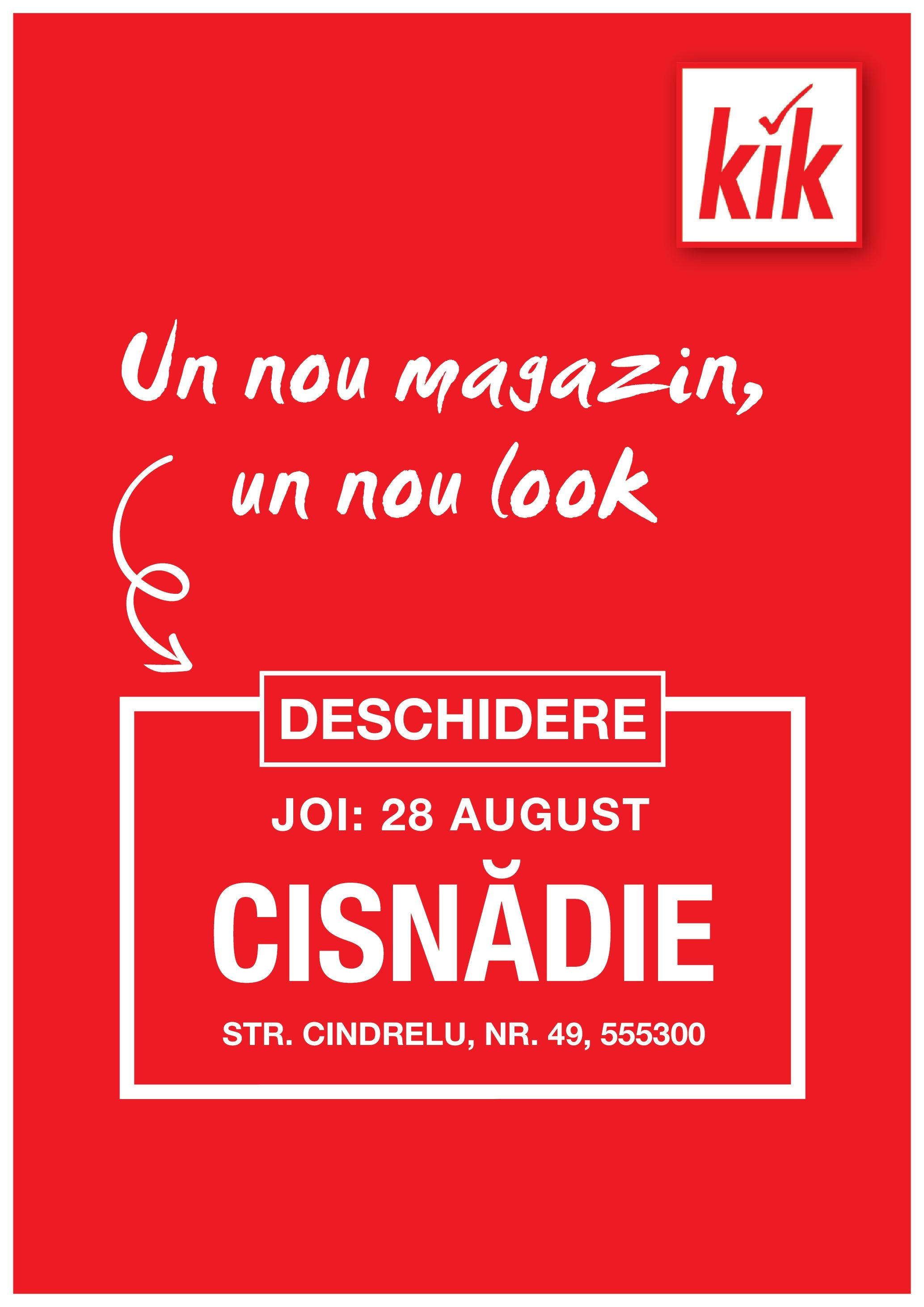 Kik catalog ONLINE de la 25.08.2025 | Magazin Romania | Pagină: 1 Kik catalog 25.08.2025 - Online magazin Romania | Pagină: 1