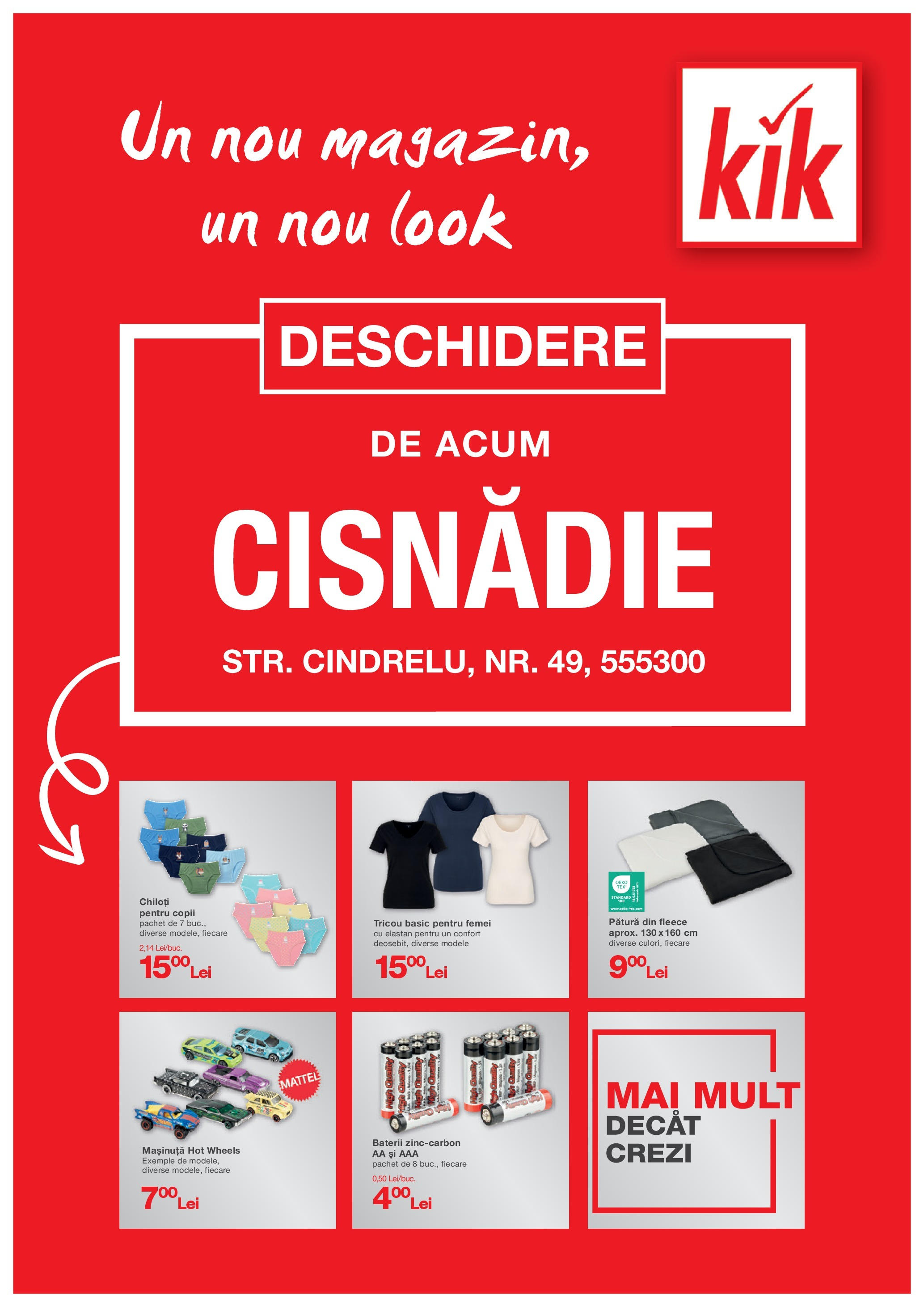 Kik Catalog online de la 28.08.2025 - Magazin Romania - Pagină 1