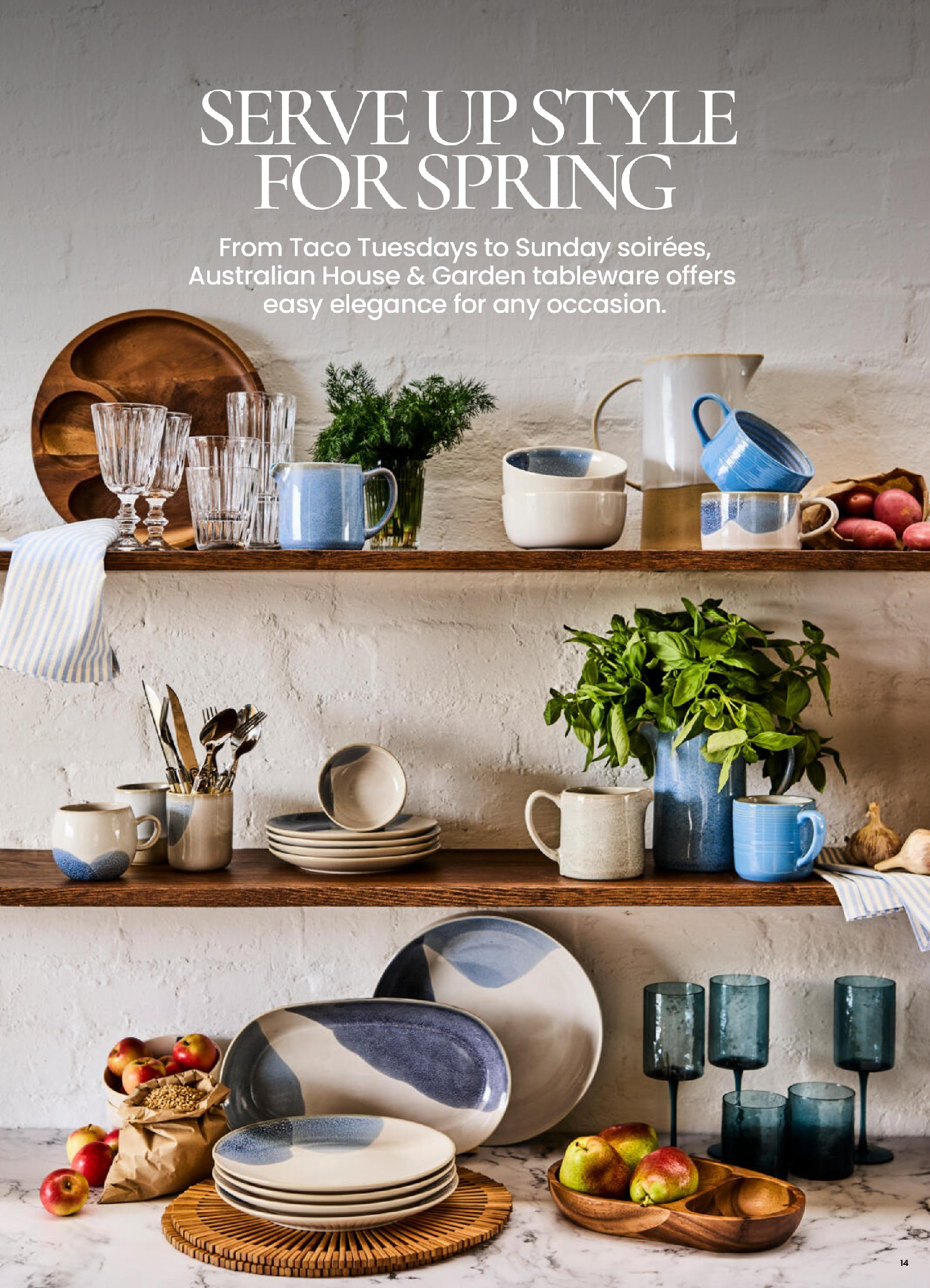Myer Catalogue Make Space for Spring Kitchen & Dining Home Essentials - 11/08/2025 > weekly / monthly specials | Page: 14