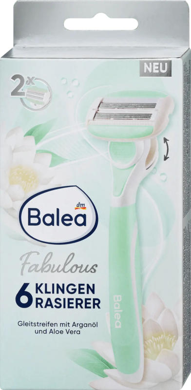 Balea Rasierer 6-Klingen Fabulous