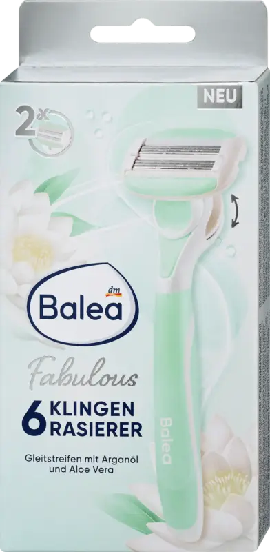 Balea Rasierer 6-Klingen Fabulous
