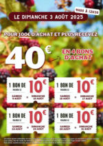 E.Leclerc Bons dachat 3 août - au 31.08.2025