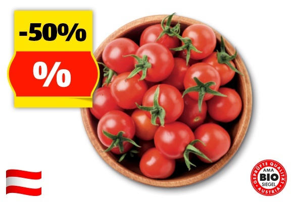 ZURÜCK ZUM URSPRUNG BIO Rispencherrytomaten aus Österreich, 200 g