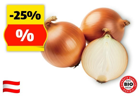 ZURÜCK ZUM URSPRUNG BIO-Zwiebeln gelb aus Österreich, 1 kg