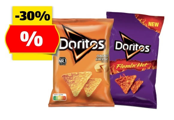 Doritos, 110 g/75 g