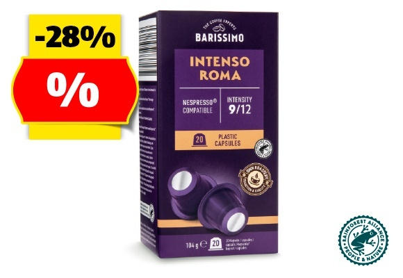 BARISSIMO Kaffeekapseln Intenso Roma**, 20 Stk.
