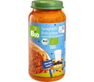 K-Bio Биопюре спагети Болонезе