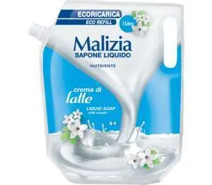 Malizia Течен сапун различни видове
