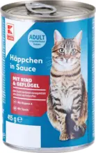 Kaufland хипермаркет K-CLASSIC Храна за котки консерва - до 16-11-25