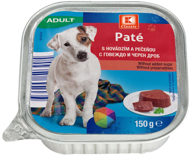 K-Classic Храна за кучета пастет различни видове