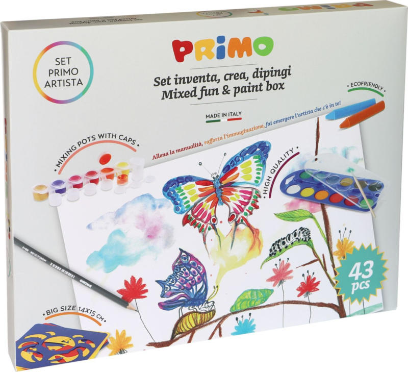 PRIMO Комплект за рисуване различни видове