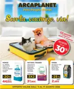 Arcaplanet Scorta, vacanze, via! - al 17.08.2025