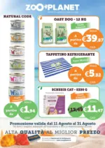 ZooPlanet Offerte esclusive per i nostri clienti - al 31.08.2025