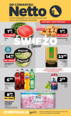 Pogląd oferty "Netto gazetka" - ważna od 14.08.2025