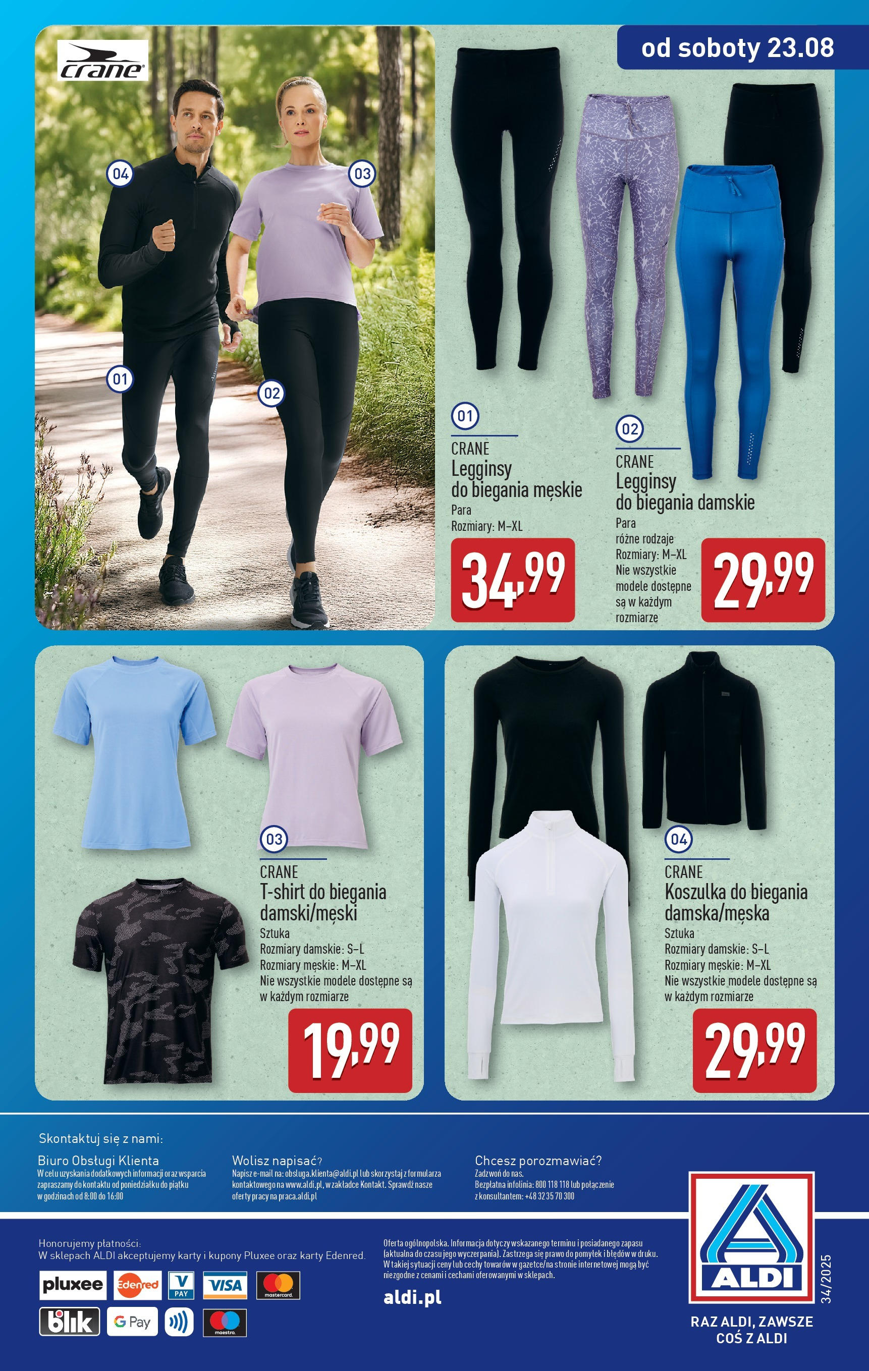 Aldi Gazetka - Hity od Środy i od Soboty od 20.08.2025 - Ulotka PDF, promocje | Strona: 14 | Produkty: Legginsy