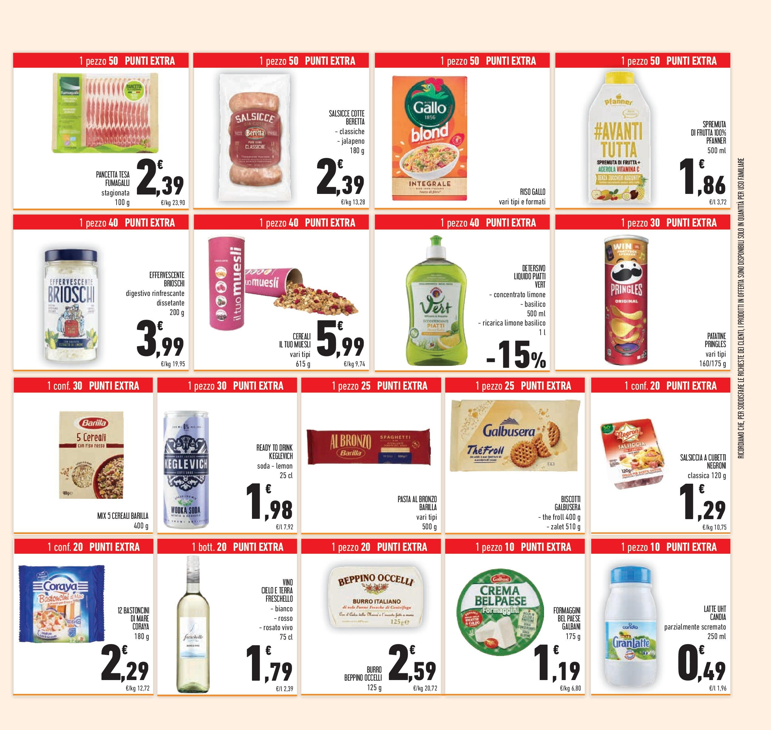 Volantino Conad dal 12/08/2025 > Anteprima - Agosto | Pagina: 39 | Prodotti: Muesli, Riso, Biscotti, Basilico