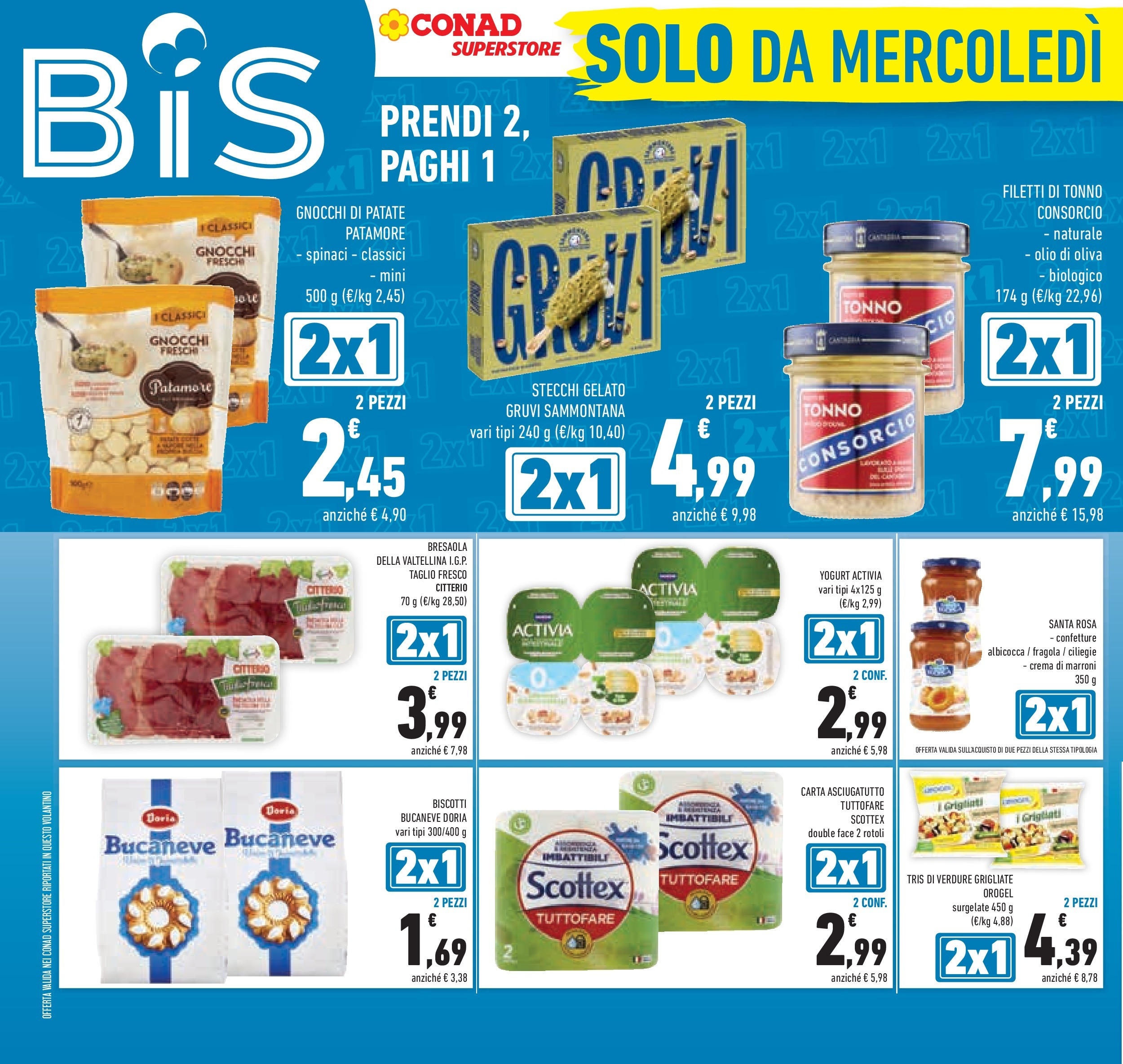 Volantino Conad dal 12/08/2025 > Anteprima - Agosto | Pagina: 40 | Prodotti: Crema, Yogurt, Bresaola, Olio