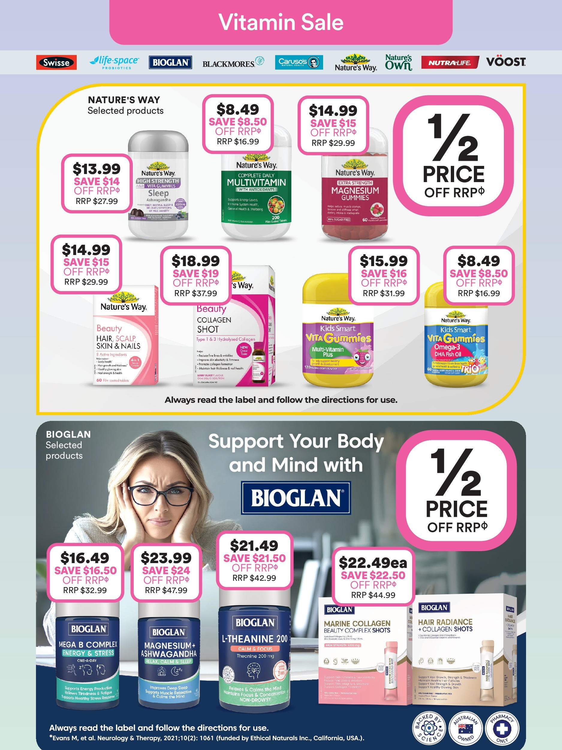 Priceline Pharmacy - Big Brand Vitamin Sale - 13/08/2025 > weekly / monthly specials | Page: 5 | Products: Sugar, Collagen, Tablets, Vitamin