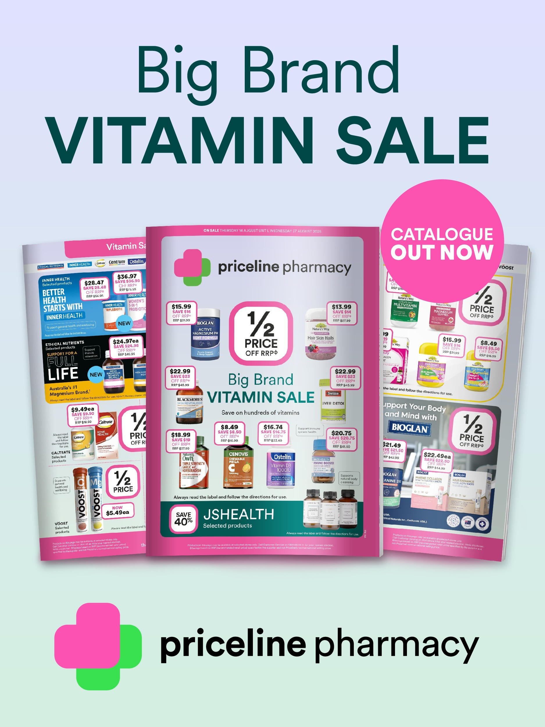 Priceline Pharmacy - Big Brand Vitamin Sale - 13/08/2025 > weekly / monthly specials | Page: 6 | Products: Collagen, Multivitamin, Nutrients, Vitamin