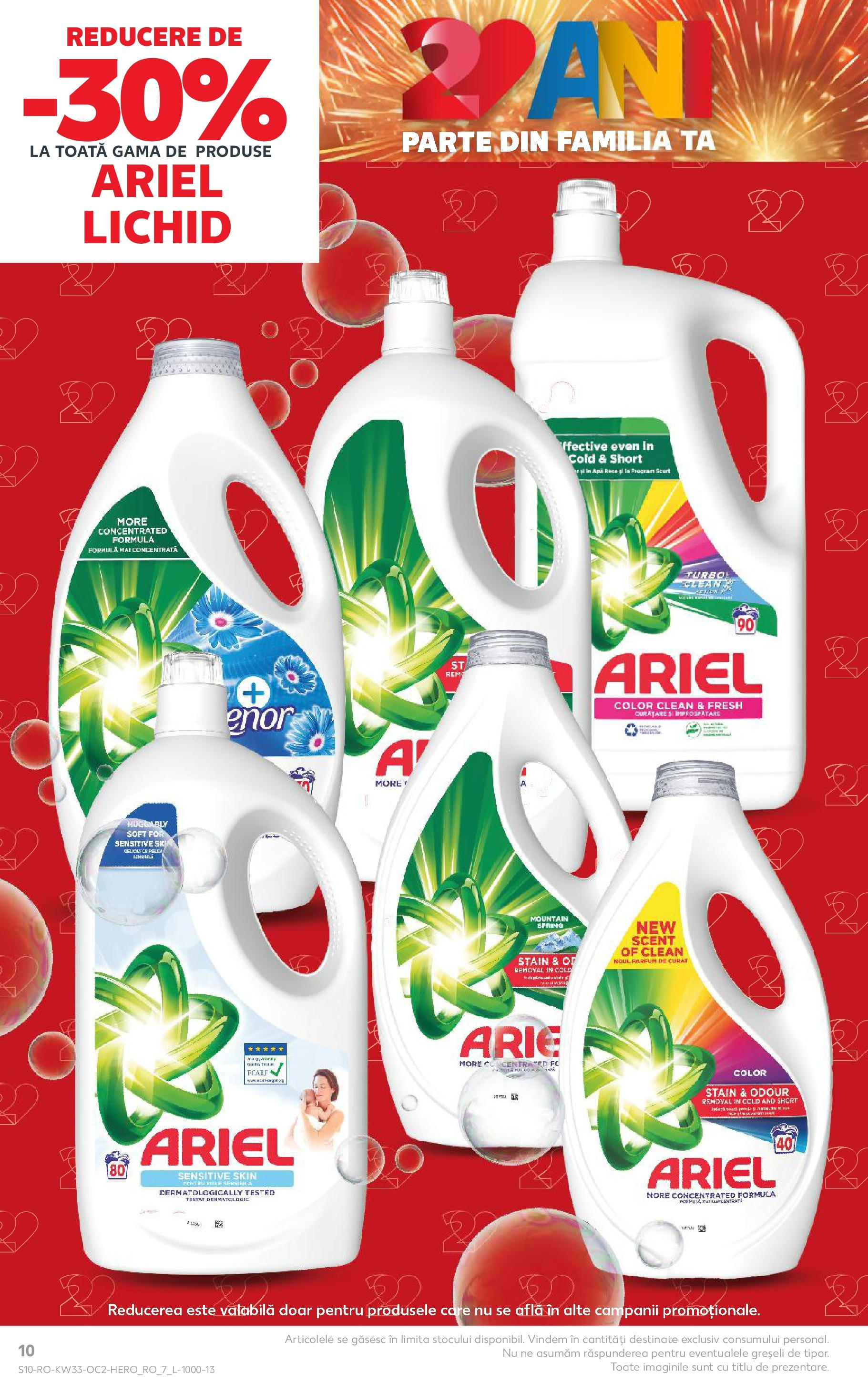 Catalog Kaufland - Deva 13.08.2025 - Revista si Oferta | Pagină: 10 | Produse: Pomelo, Parfum, Detergent, Apă