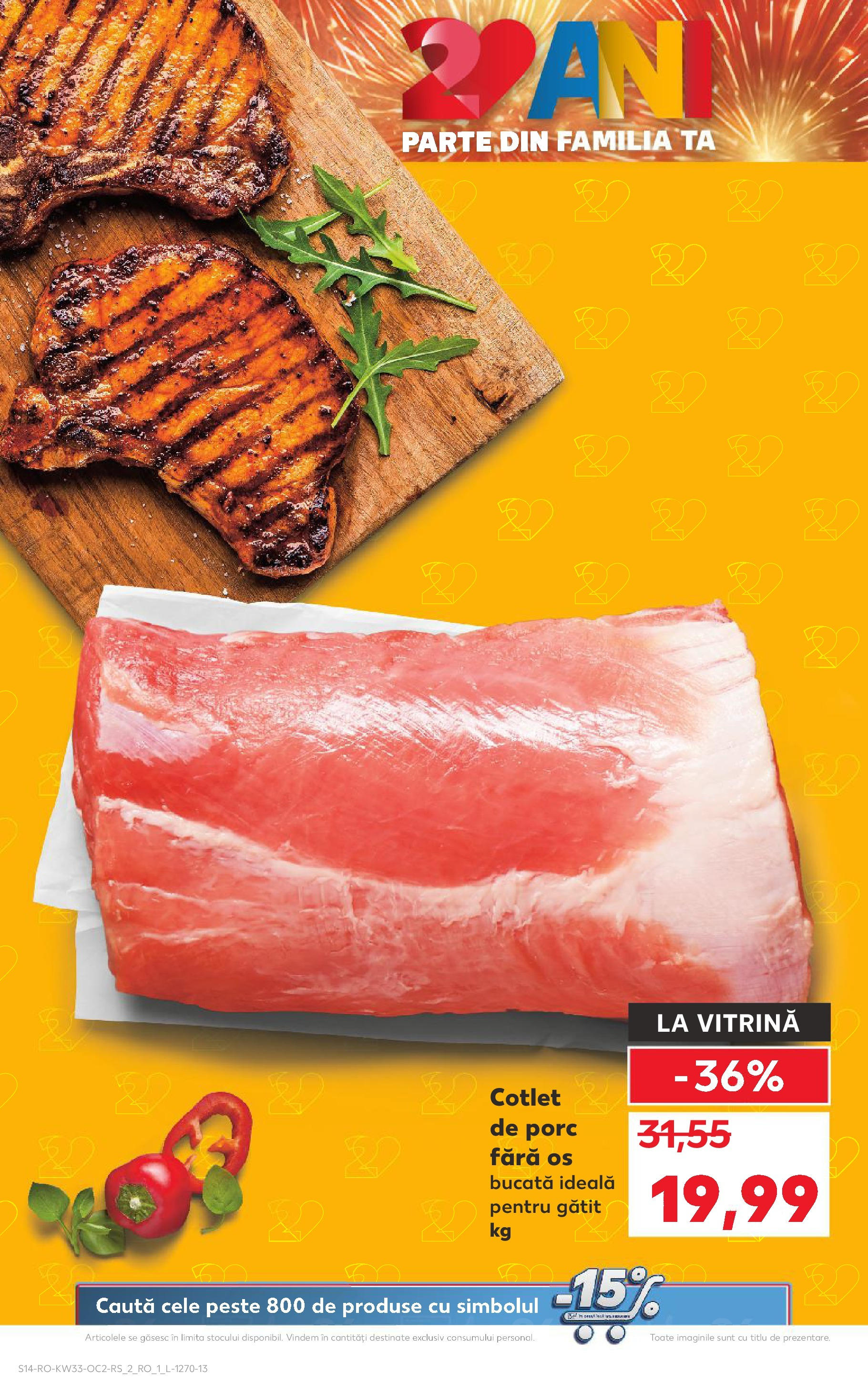Catalog Kaufland - Deva 13.08.2025 - Revista si Oferta | Pagină: 14 | Produse: Lait de coco, Vitrină, Pește