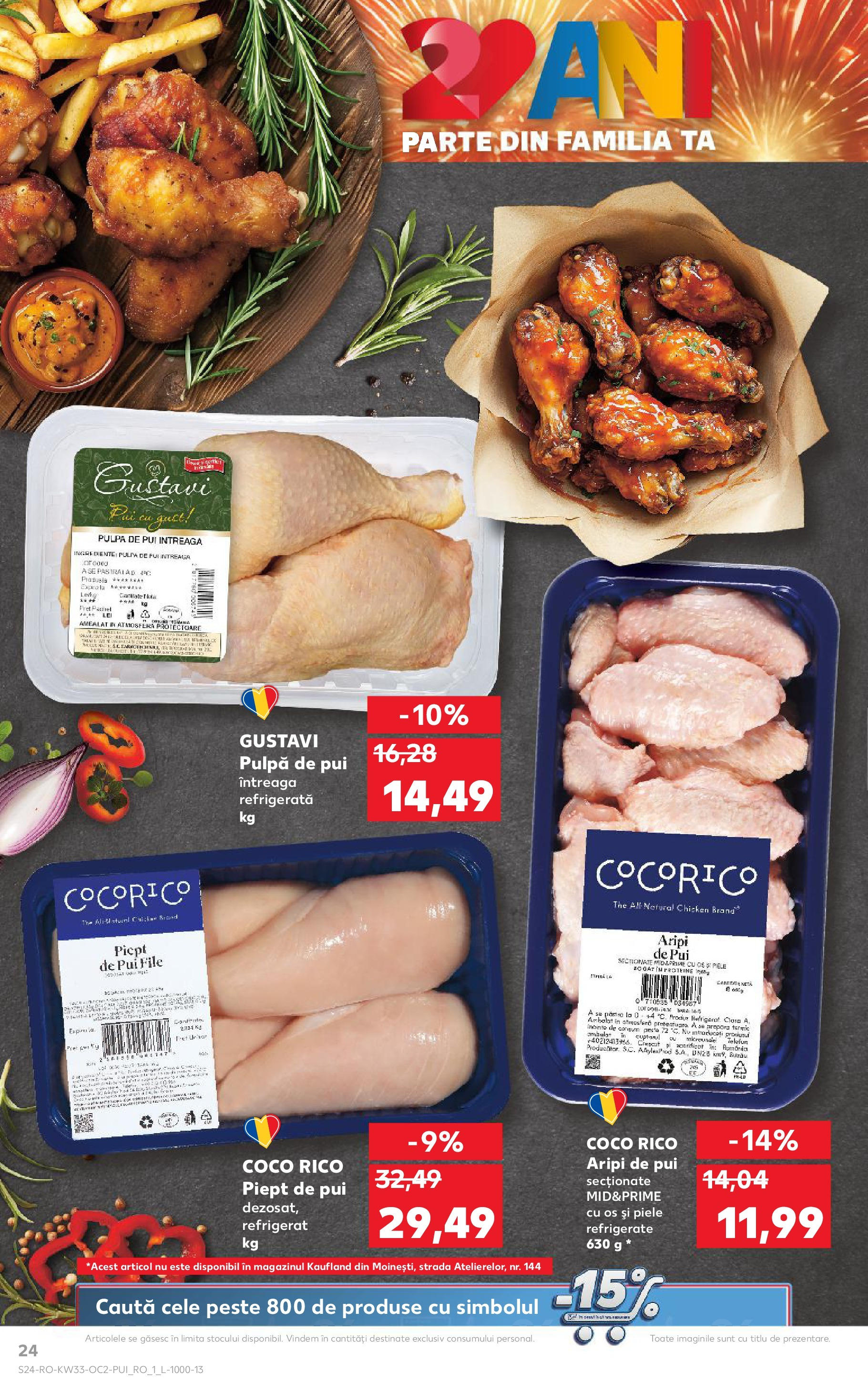Catalog Kaufland - Deva 13.08.2025 - Revista si Oferta | Pagină: 24 | Produse: Masaüstü kılıfı, Hacıyatmaz Kedi Oyuncağı, Pește
