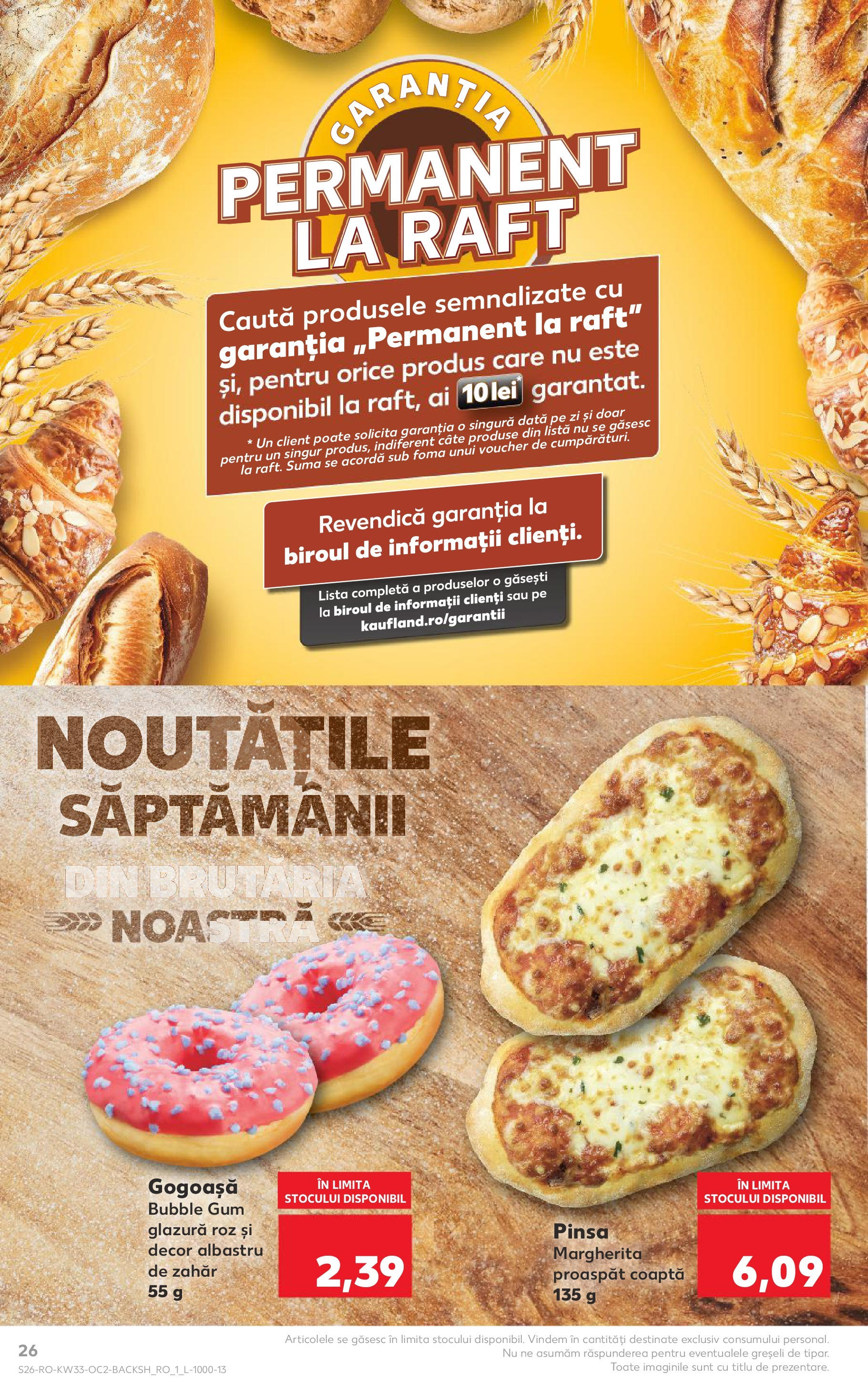 Catalog Kaufland - Deva 13.08.2025 - Revista si Oferta | Pagină: 26 | Produse: Divan, Raft, Pizza, Zahăr