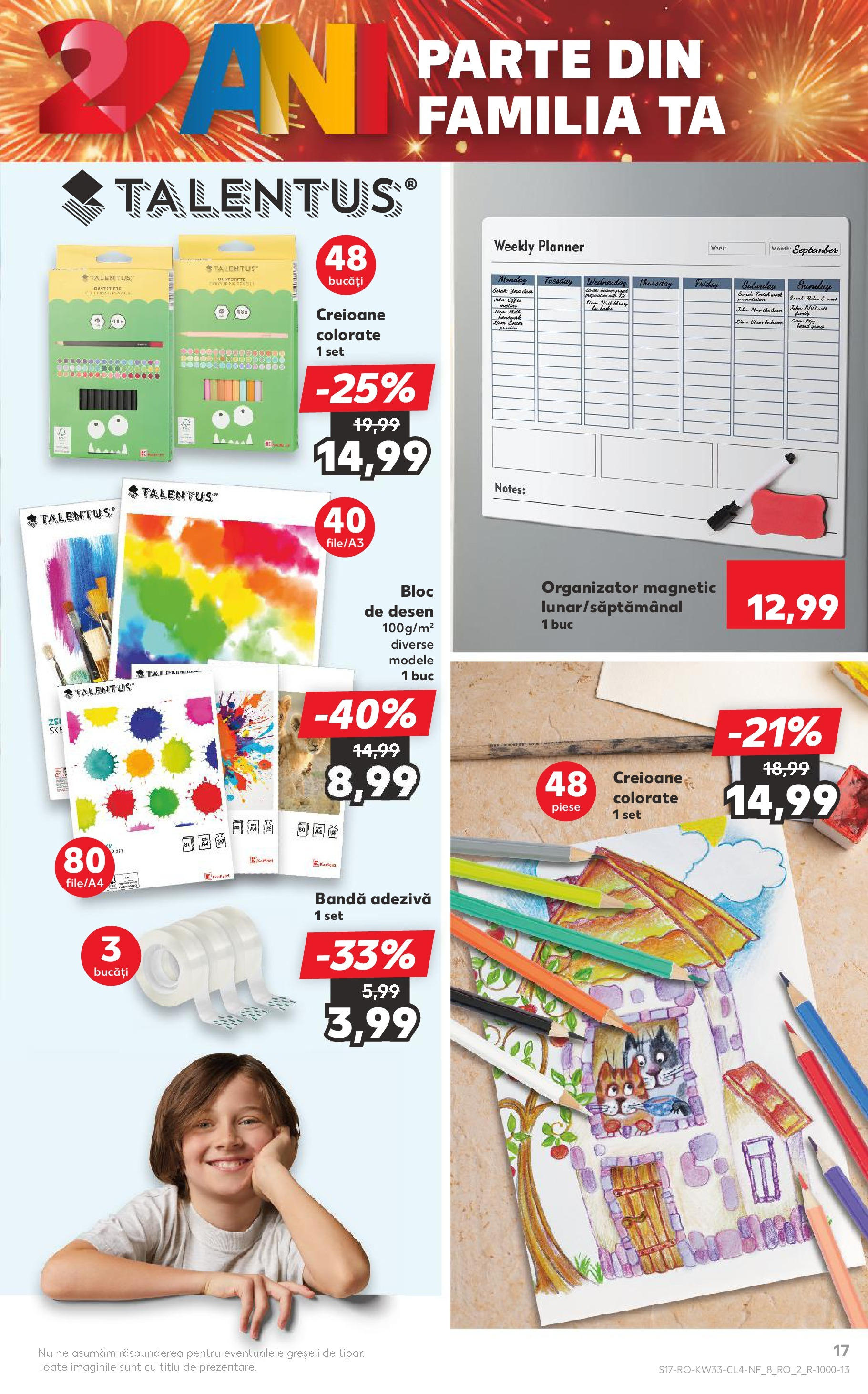 Catalog Kaufland - Tulcea 13.08.2025 - Revista si Oferta | Pagină: 17