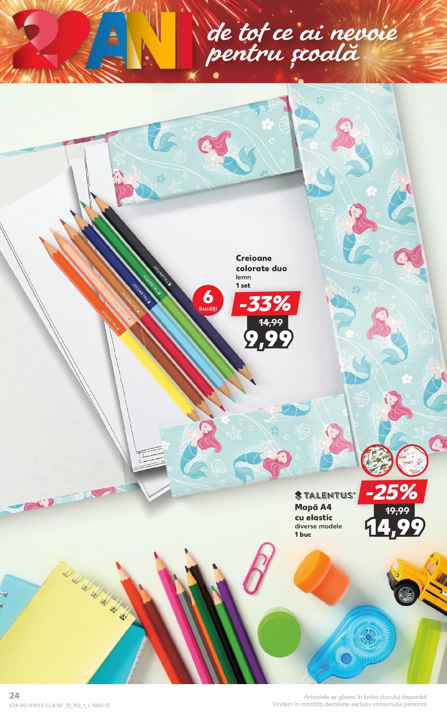 Catalog Kaufland - Tulcea 13.08.2025 - Revista si Oferta | Pagină: 24