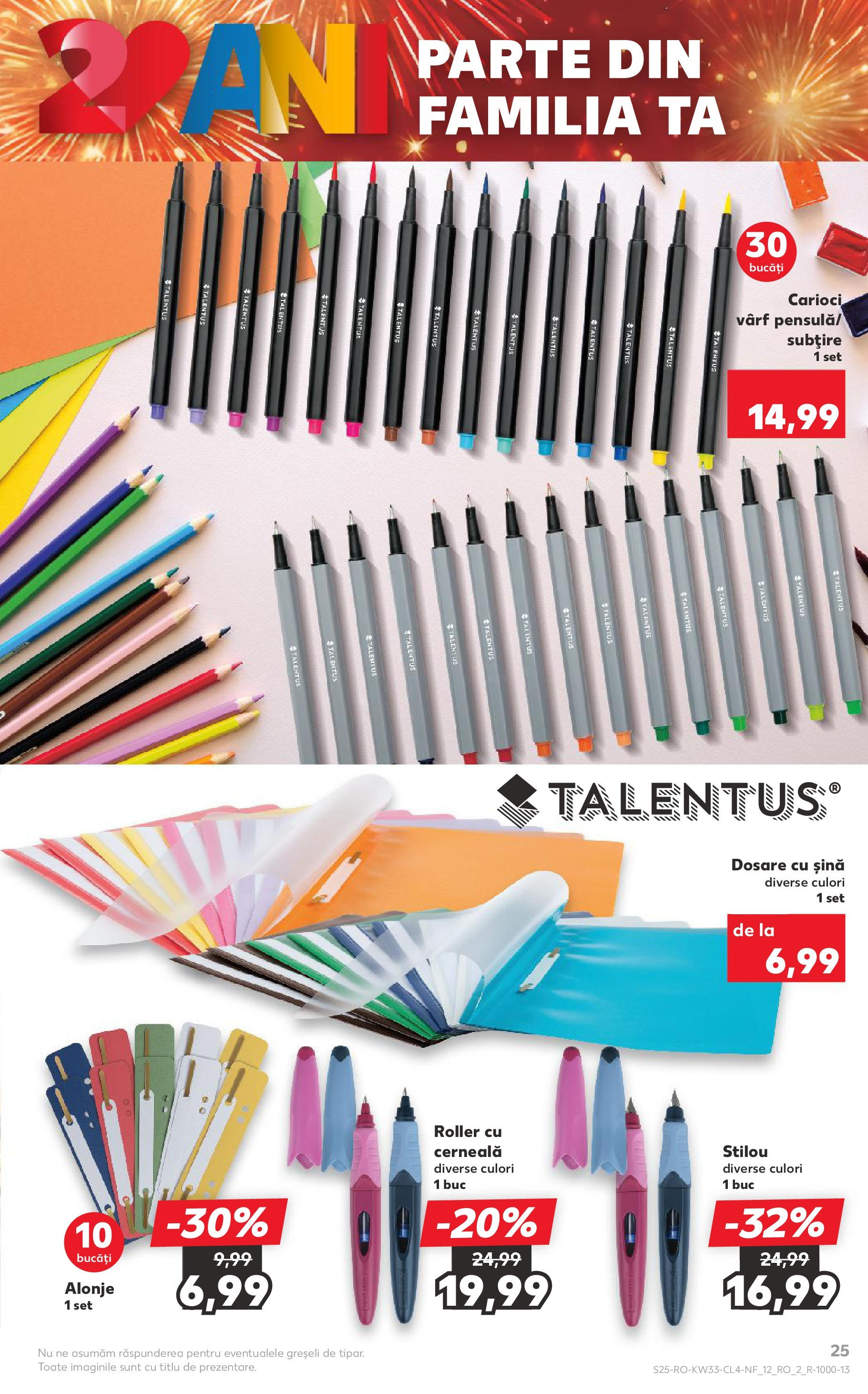 Catalog Kaufland - Tulcea 13.08.2025 - Revista si Oferta | Pagină: 25