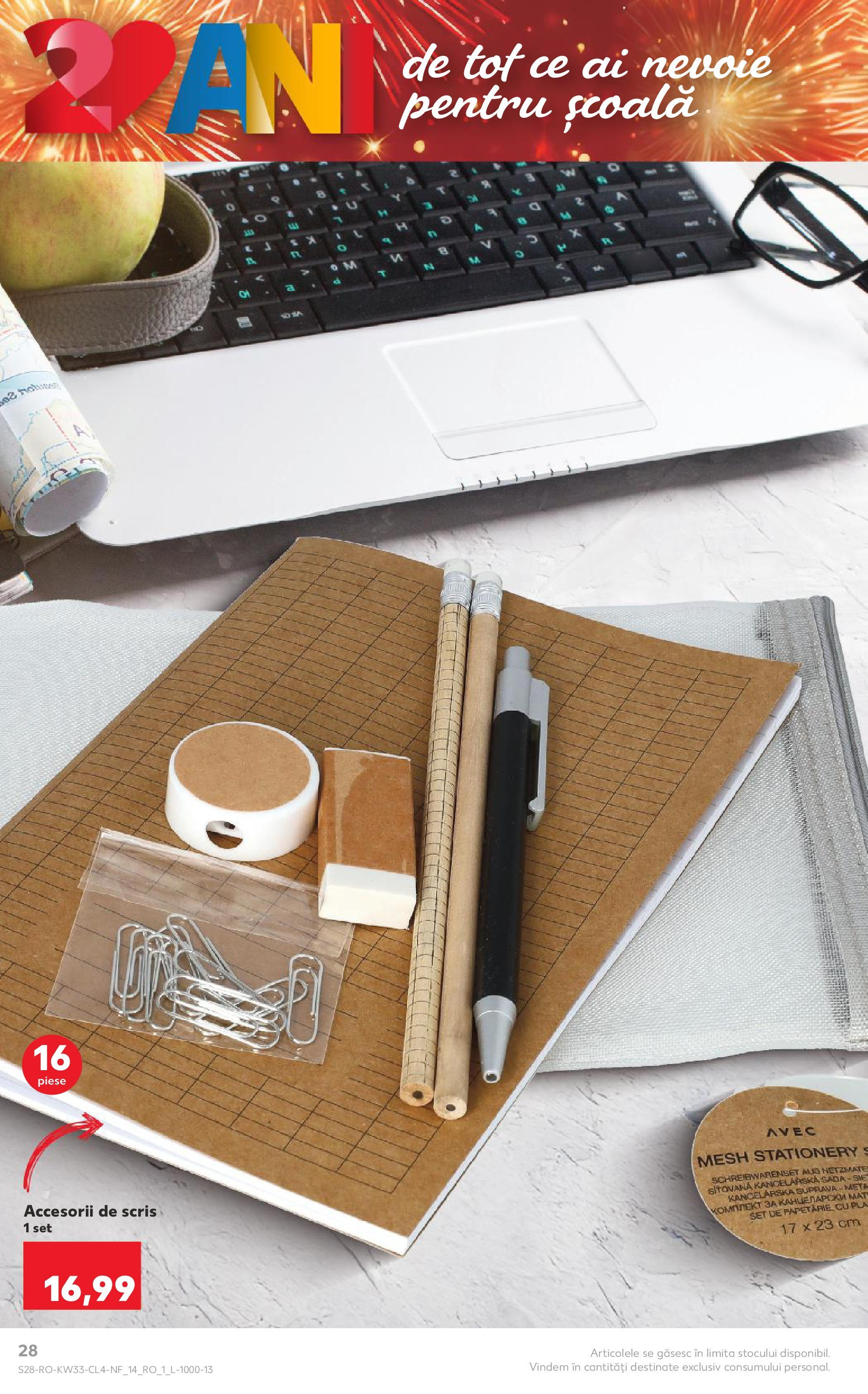 Catalog Kaufland - Tulcea 13.08.2025 - Revista si Oferta | Pagină: 28