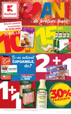Catalog Kaufland - București – previzualizare al pliantului de la Kaufland valabil de la 13.08.2025