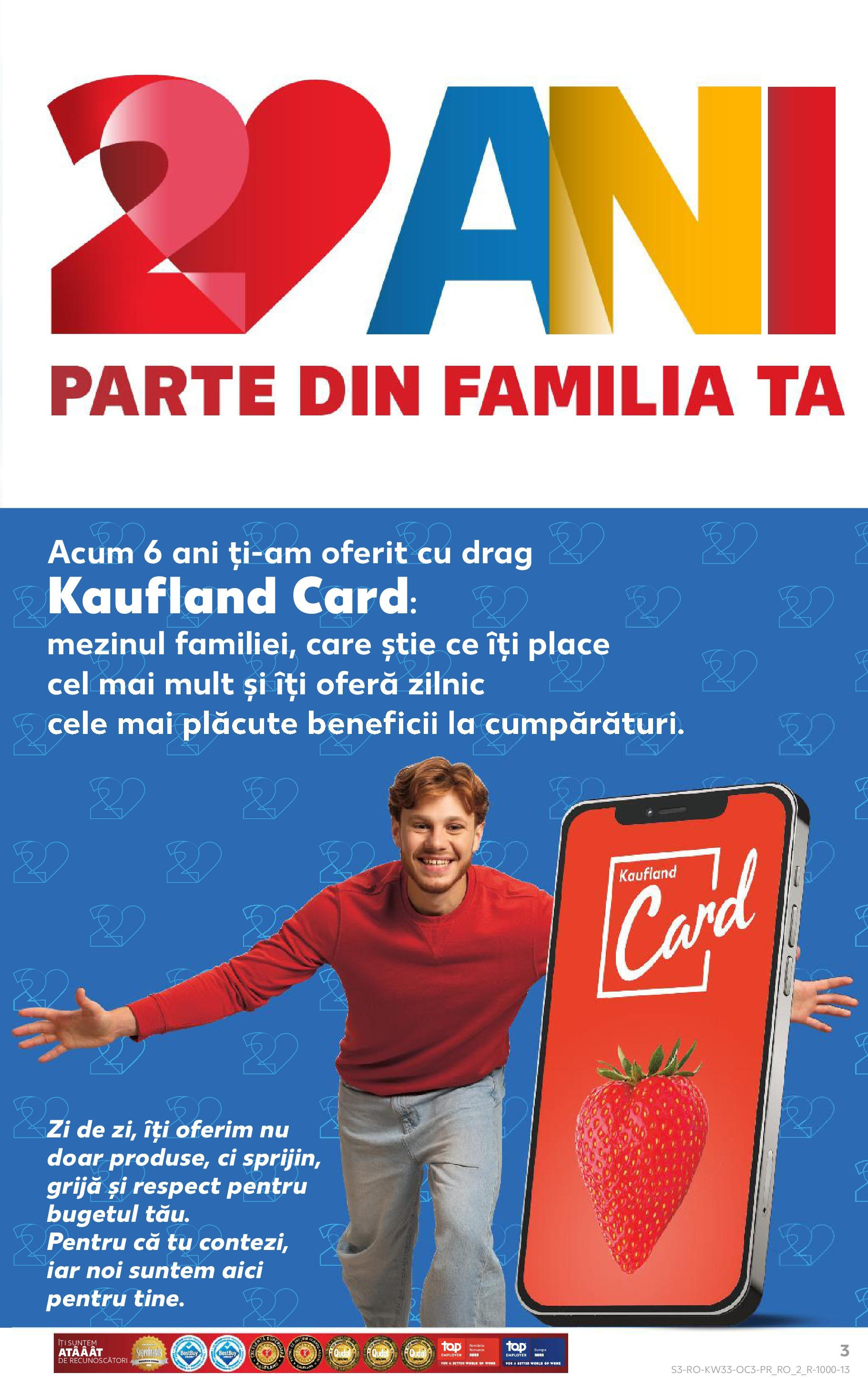 Catalog Kaufland - București 13.08.2025 - Revista si Oferta | Pagină: 3