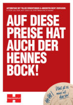 Handelshof Köln-Müngersdorf Handelshof Köln-Müngersdorf: Auf diese Preise hat auch der Hennes Bock! - bis 30.08.2025